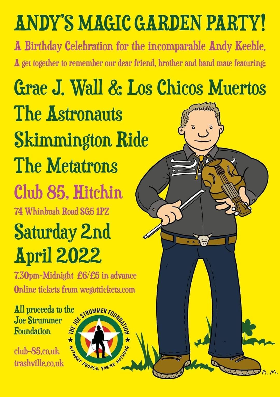 Andy's Magic Garden Party ft Los Chicos Muertos / The Astronauts