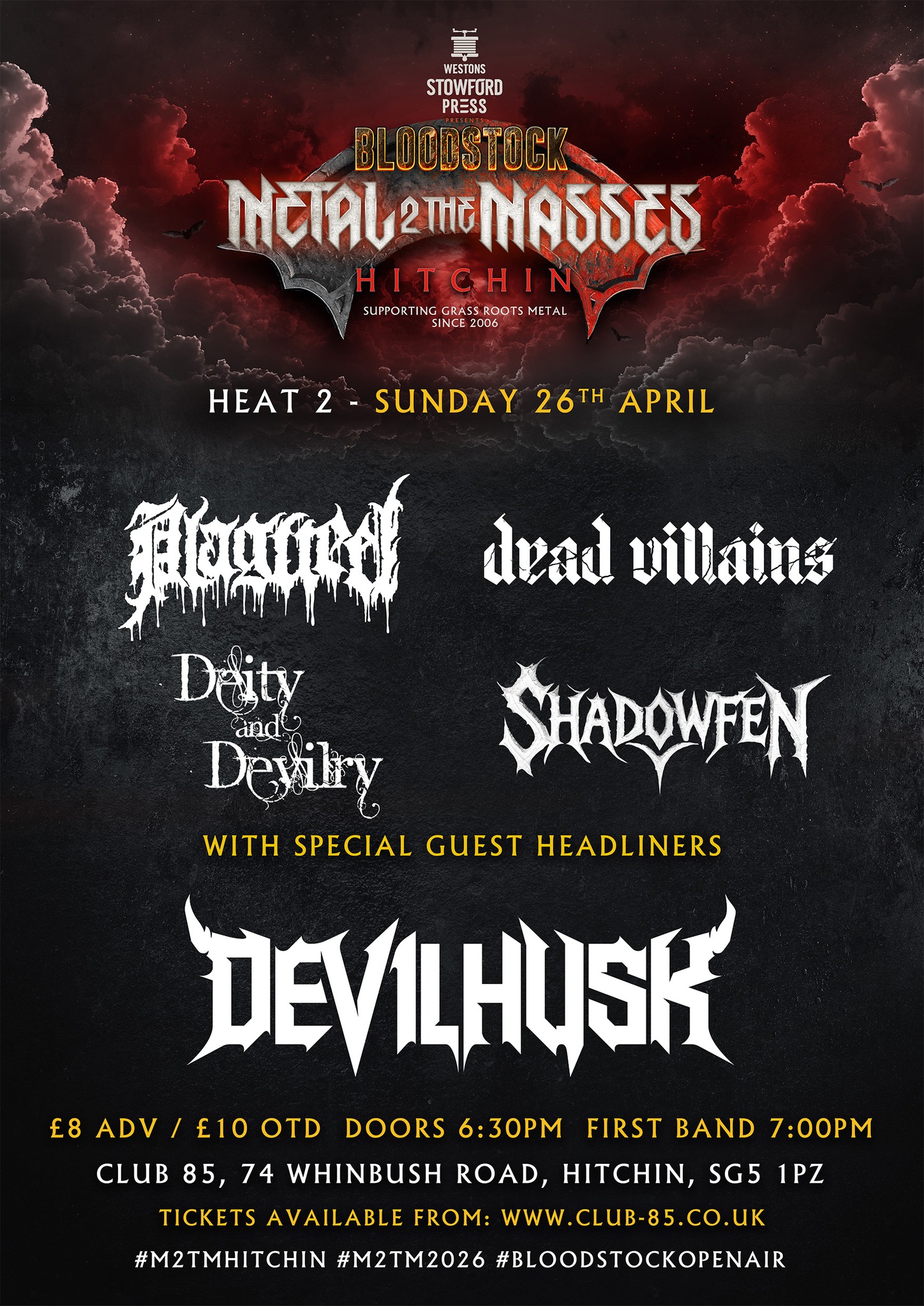 Metal 2 The Masses 2026 - Heat 2