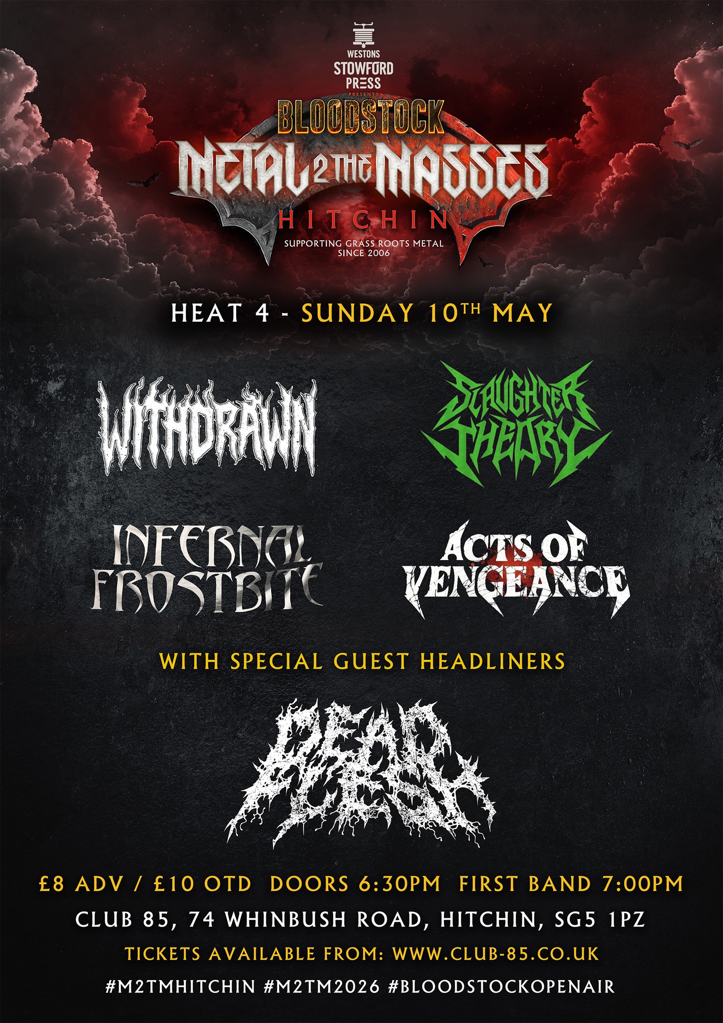 Metal 2 The Masses 2026 - Heat 4