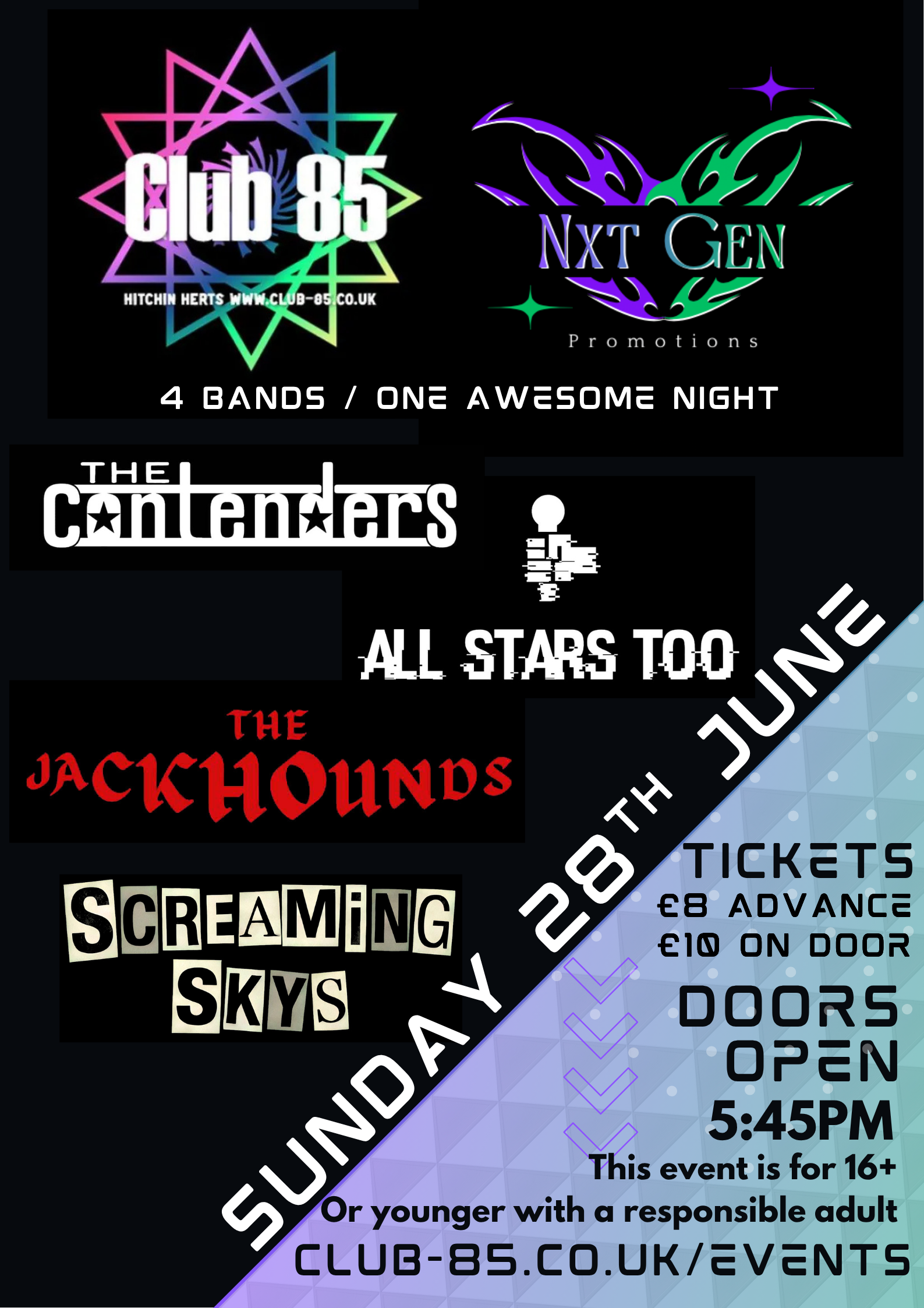 Nxt Gen Presents - 4 Bands / One Amazing Night