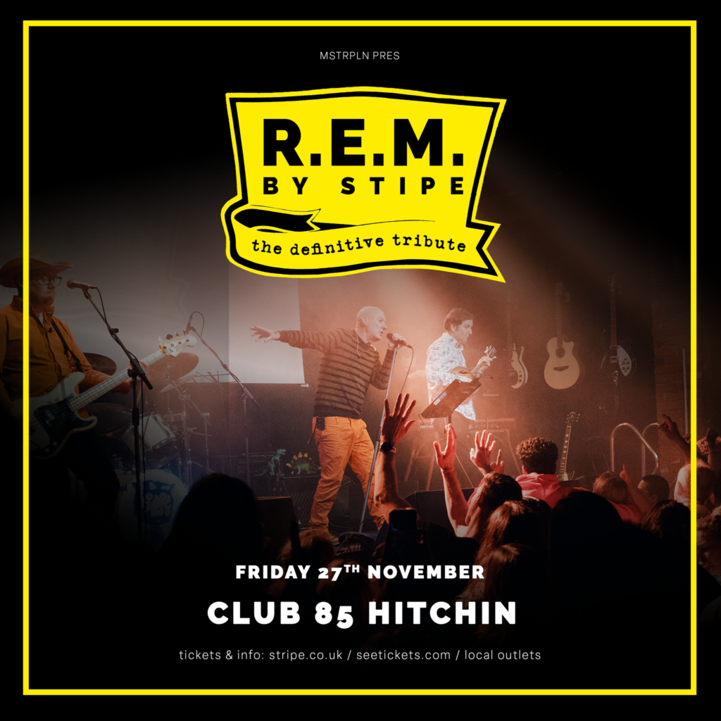 R.E.M. by Stipe poster