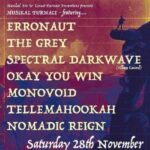 Erronaut, the Grey, Spectral Darkwave poster