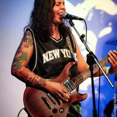 Live at Club 85, photo by Jane Evans