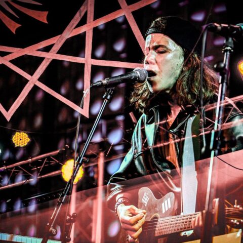 Live at Club 85, photo by Jane Evans