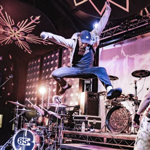 Live at Club 85, photo by Jane Evans