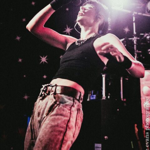 Live at Club 85, photo by Jane Evans
