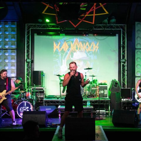 Live at Club 85, photo by Jane Evans