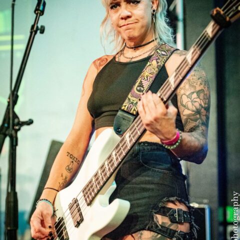 Live at Club 85, photo by Jane Evans