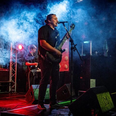 Live at Club 85, photo by Jane Evans
