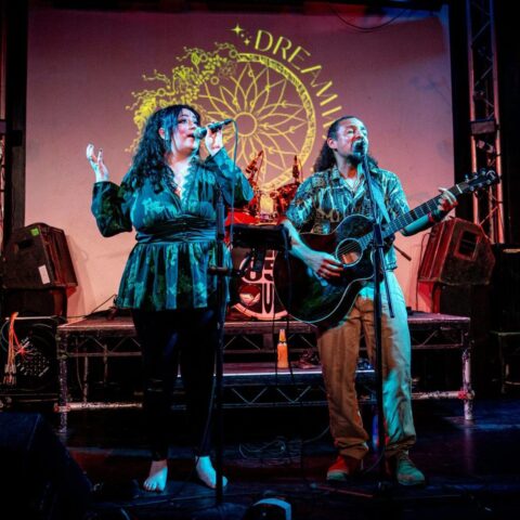 Live at Club 85, photo by Jane Evans