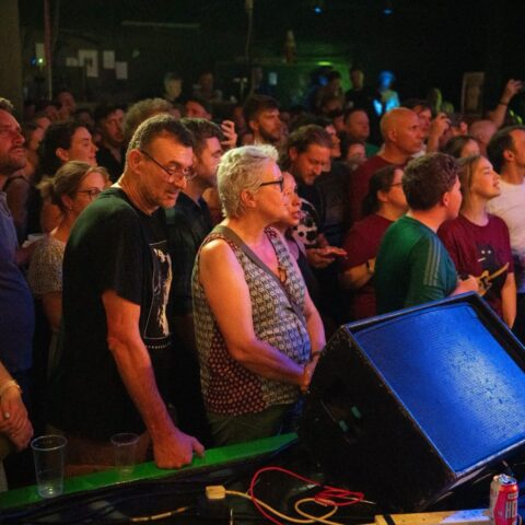 Live at Club 85, photo by Jane Evans