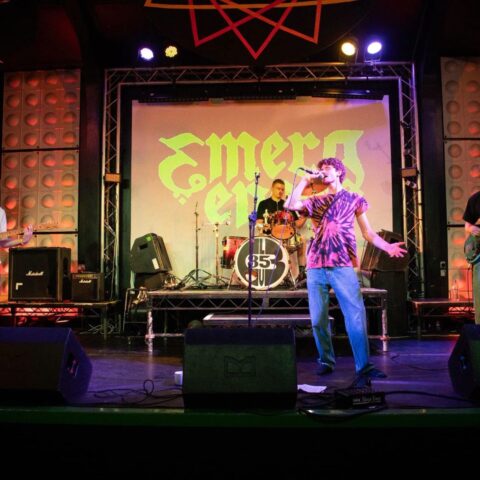 Live at Club 85, photo by Jane Evans
