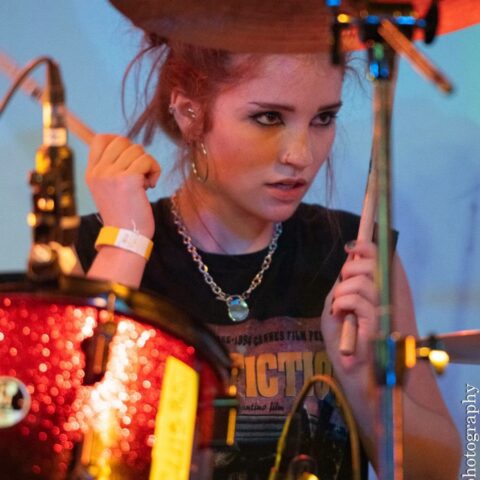 Live at Club 85, photo by Jane Evans