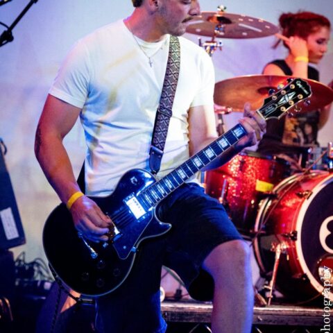 Live at Club 85, photo by Jane Evans
