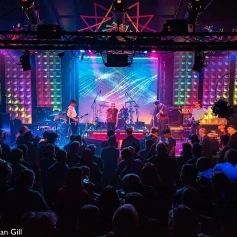 A packed room at Club 85